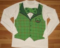  1980s Coors Leprechaun Costume Long Sleeve 