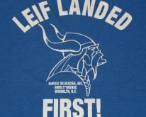  Leif Erickson Viking Brooklyn New York Tee