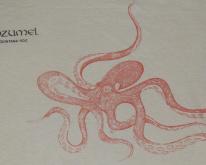  1980s Cozumel Mexico Octopus  80s