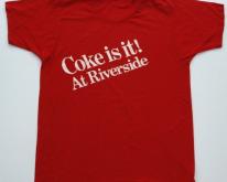  1980s COKE IS IT at Riverside Coca Cola 