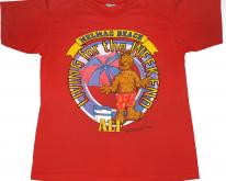  1988 ALF Melmac Beach 1980s Red Soft Thin 