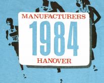  1984 Running Jogging Blue 