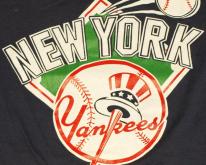  1980s New York Yankees Baseball Logo 