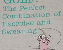  1980's GOLFING Novelty  Funny Humor