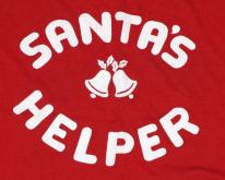  1980s Santa's Helper Christams  Iron-On