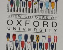  OXFORD UNIVERSITY Crew Colours  90s