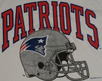  1990s New England Patriots Football Helmet 