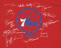  1986-87 Philadelphia 76ers Signature 