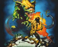  80s BORIS VALLEJO FANTASY HEAVY METAL DRAGON 