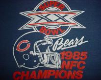  Super Bowl Chicago Bears Champions  1985 S