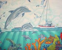  St. Lauderdale Florida  Dolphins Sea L