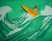  Adidas Kayack Kayacking Amuza Devil's  L