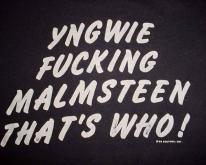  Yngwie Who? Malmsteen  1986 M/S
