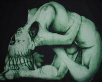  Body Graphics  Sasquatch art fantasy L/M