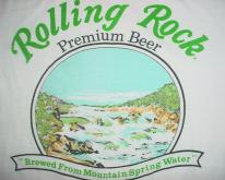  Rolling Rock Beer  1980s M/L