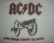  AC/DC For Those About to Rock  M/L