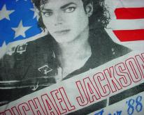  Michael Jackson Bad  Euro Tour RARE XL SIZE!