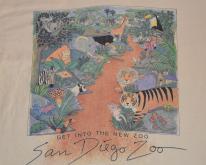  80s 90s  San Diego Zoo - Sz M-L