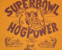 RARE  80s Super Bowl XVII HOG POWER Redskins 