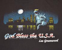  90s T Lee Greenwood God Bless the USA - Sz XL