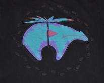 Vintage 80s Native American Bear Paws T-Shirt - S, M