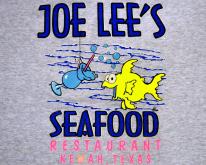  90s Joe Lee's Seafood  Sz XL Kemah Texas Neon