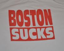  90s Boston Sucks - XL Yankees Fan MLB Red Sox