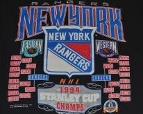  90s NHL NY Rangers Stanley Cup 