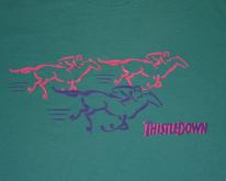  80s 90s Thistledown Horse Racing , SOFT L, XL