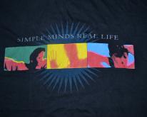  1990 SIMPLE MINDS REAL LIFE TOUR CONCERT PROMO SHIRT