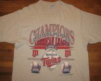  1991 Minnesota Twins American League champs 