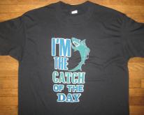  1980's handsome shark , soft and thin, L-XL