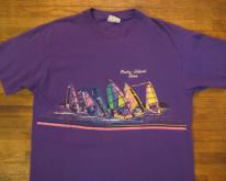 1980's Padre Island, Texas sailing , XL