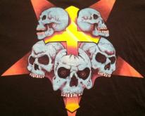  1980's satanic skulls badass 