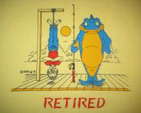  1980's retired fishing , soft and thin, XL
