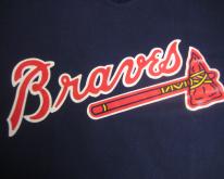  1980's Atlanta Braves v-neck , L-XL