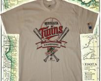  1987 Minnesota Twins , deadstock with tag, XL