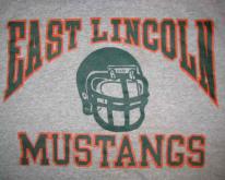  1980's Mustangs football , soft and thin, M