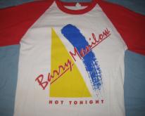  1983 Barry Manilow concert raglan 