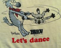  1980's Let's Dance Pavlov's Dog comic strip 
