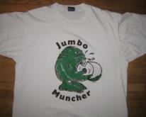   monster eating a roll of toilet paper, L-XL