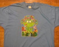  Late 1970's, early 80's funny toad iron-on 