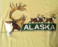  1980's cute Alaska elk 