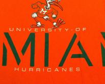 1980's Universityof Miami Hurticanes 