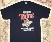  1987 Minnesota Twins , deadstock, blue, L-XL
