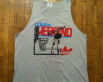  1980's Adidas basketball tank top