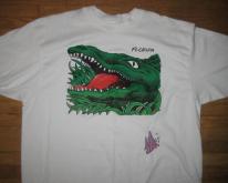  1980's Florida alligator , soft and thin, XL