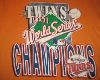  1991 Minnesota Twins , L XL