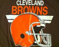  1980's Cleveland Browns NFL football helmet 