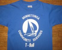  1980's Minnetonka T-ball kid's , youth medium